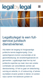 Mobile Screenshot of legalbylegal.nl